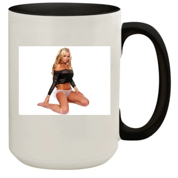 Jennifer Ellison 15oz Colored Inner & Handle Mug