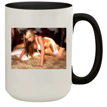 Jennifer Ellison 15oz Colored Inner & Handle Mug