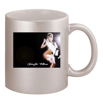 Jennifer Ellison 11oz Metallic Silver Mug