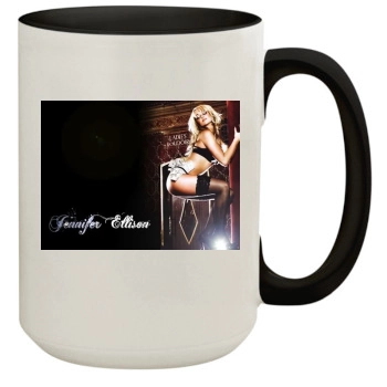 Jennifer Ellison 15oz Colored Inner & Handle Mug