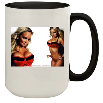 Jennifer Ellison 15oz Colored Inner & Handle Mug