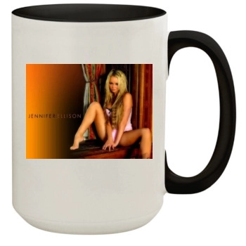 Jennifer Ellison 15oz Colored Inner & Handle Mug