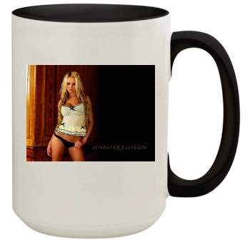 Jennifer Ellison 15oz Colored Inner & Handle Mug