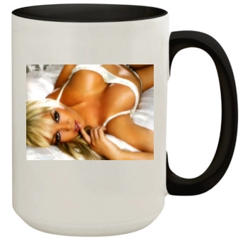 Jennifer Ellison 15oz Colored Inner & Handle Mug