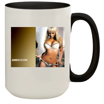 Jennifer Ellison 15oz Colored Inner & Handle Mug