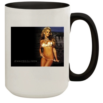 Jennifer Ellison 15oz Colored Inner & Handle Mug