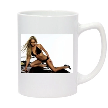 Jennifer Ellison 14oz White Statesman Mug