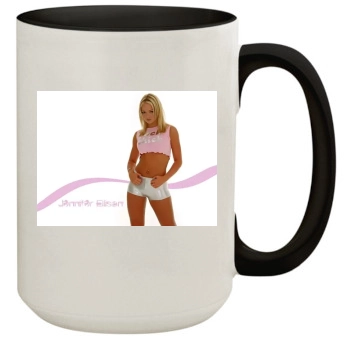 Jennifer Ellison 15oz Colored Inner & Handle Mug