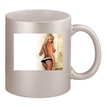 Jennifer Ellison 11oz Metallic Silver Mug