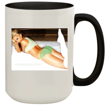 Jennifer Ellison 15oz Colored Inner & Handle Mug