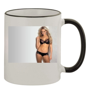 Jennifer Ellison 11oz Colored Rim & Handle Mug