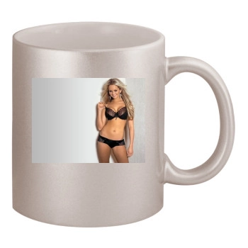 Jennifer Ellison 11oz Metallic Silver Mug