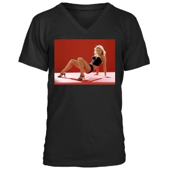 Jennifer Ellison Men's V-Neck T-Shirt