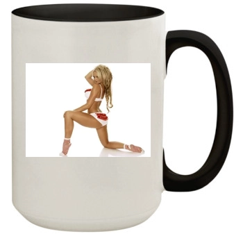 Jennifer Ellison 15oz Colored Inner & Handle Mug