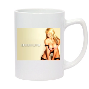 Jennifer Ellison 14oz White Statesman Mug