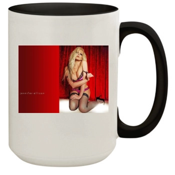 Jennifer Ellison 15oz Colored Inner & Handle Mug