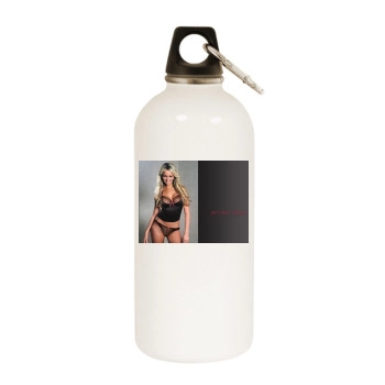 Jennifer Ellison White Water Bottle With Carabiner