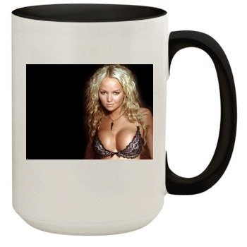 Jennifer Ellison 15oz Colored Inner & Handle Mug