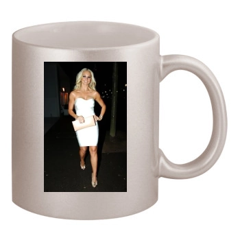 Jennifer Ellison 11oz Metallic Silver Mug