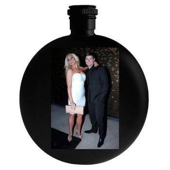 Jennifer Ellison Round Flask