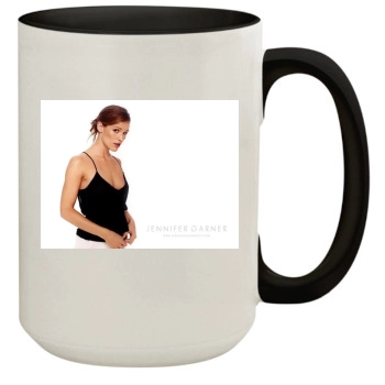 Jennifer Garner 15oz Colored Inner & Handle Mug