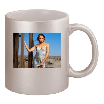 Jennifer Garner 11oz Metallic Silver Mug