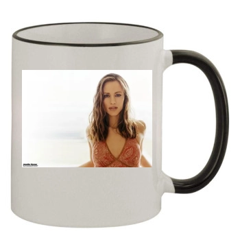 Jennifer Garner 11oz Colored Rim & Handle Mug