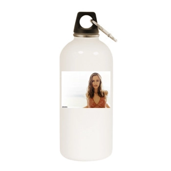 Jennifer Garner White Water Bottle With Carabiner