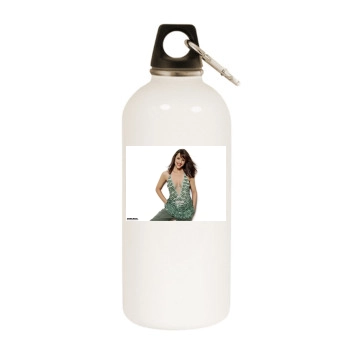 Jennifer Garner White Water Bottle With Carabiner