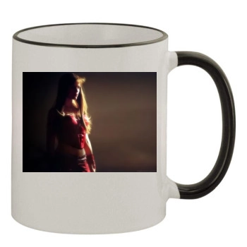 Jennifer Garner 11oz Colored Rim & Handle Mug