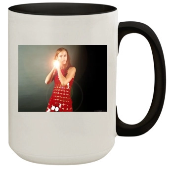 Jennifer Garner 15oz Colored Inner & Handle Mug