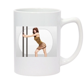 Jennifer Garner 14oz White Statesman Mug