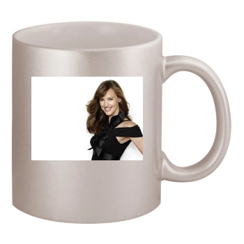 Jennifer Garner 11oz Metallic Silver Mug