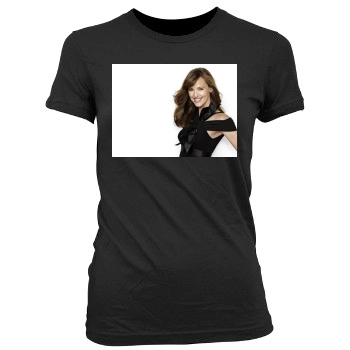 Jennifer Garner Women's Junior Cut Crewneck T-Shirt