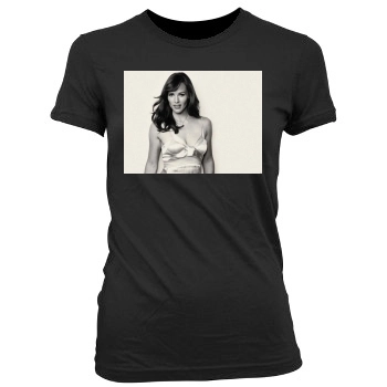 Jennifer Garner Women's Junior Cut Crewneck T-Shirt