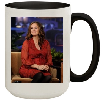 Jennifer Garner 15oz Colored Inner & Handle Mug