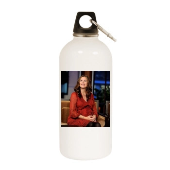 Jennifer Garner White Water Bottle With Carabiner