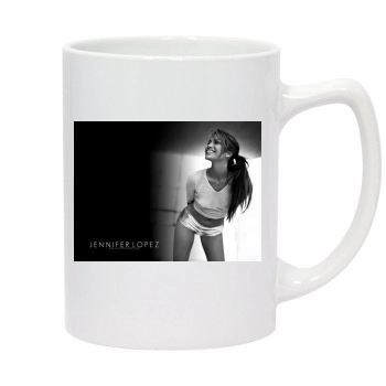 Jennifer Lopez 14oz White Statesman Mug