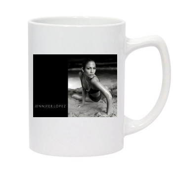 Jennifer Lopez 14oz White Statesman Mug