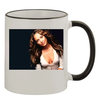 Jennifer Lopez 11oz Colored Rim & Handle Mug