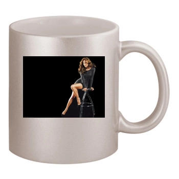 Jennifer Lopez 11oz Metallic Silver Mug