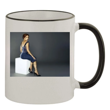 Jennifer Lopez 11oz Colored Rim & Handle Mug