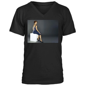 Jennifer Lopez Men's V-Neck T-Shirt