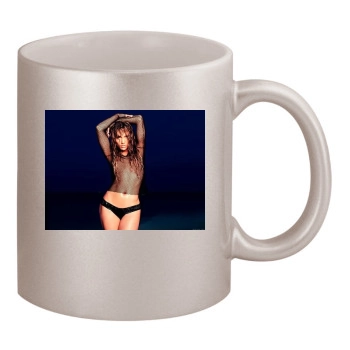 Jennifer Lopez 11oz Metallic Silver Mug