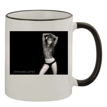 Jennifer Lopez 11oz Colored Rim & Handle Mug