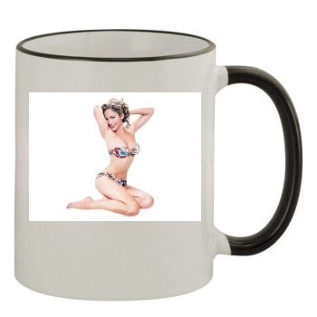 Jennifer Lopez 11oz Colored Rim & Handle Mug