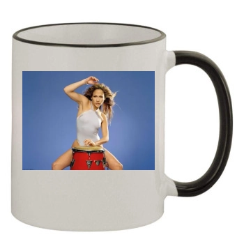 Jennifer Lopez 11oz Colored Rim & Handle Mug