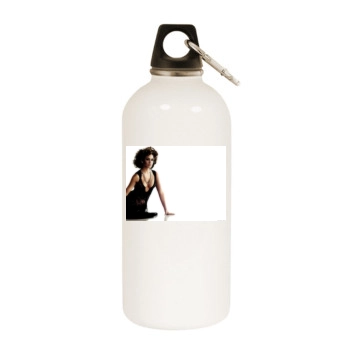 Jennifer Lopez White Water Bottle With Carabiner