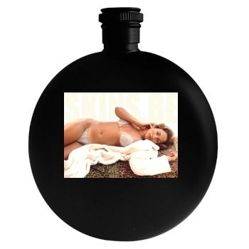 Jennifer Lopez Round Flask