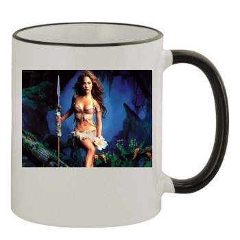 Jennifer Lopez 11oz Colored Rim & Handle Mug